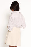 Tammy Cord Skirt Cream