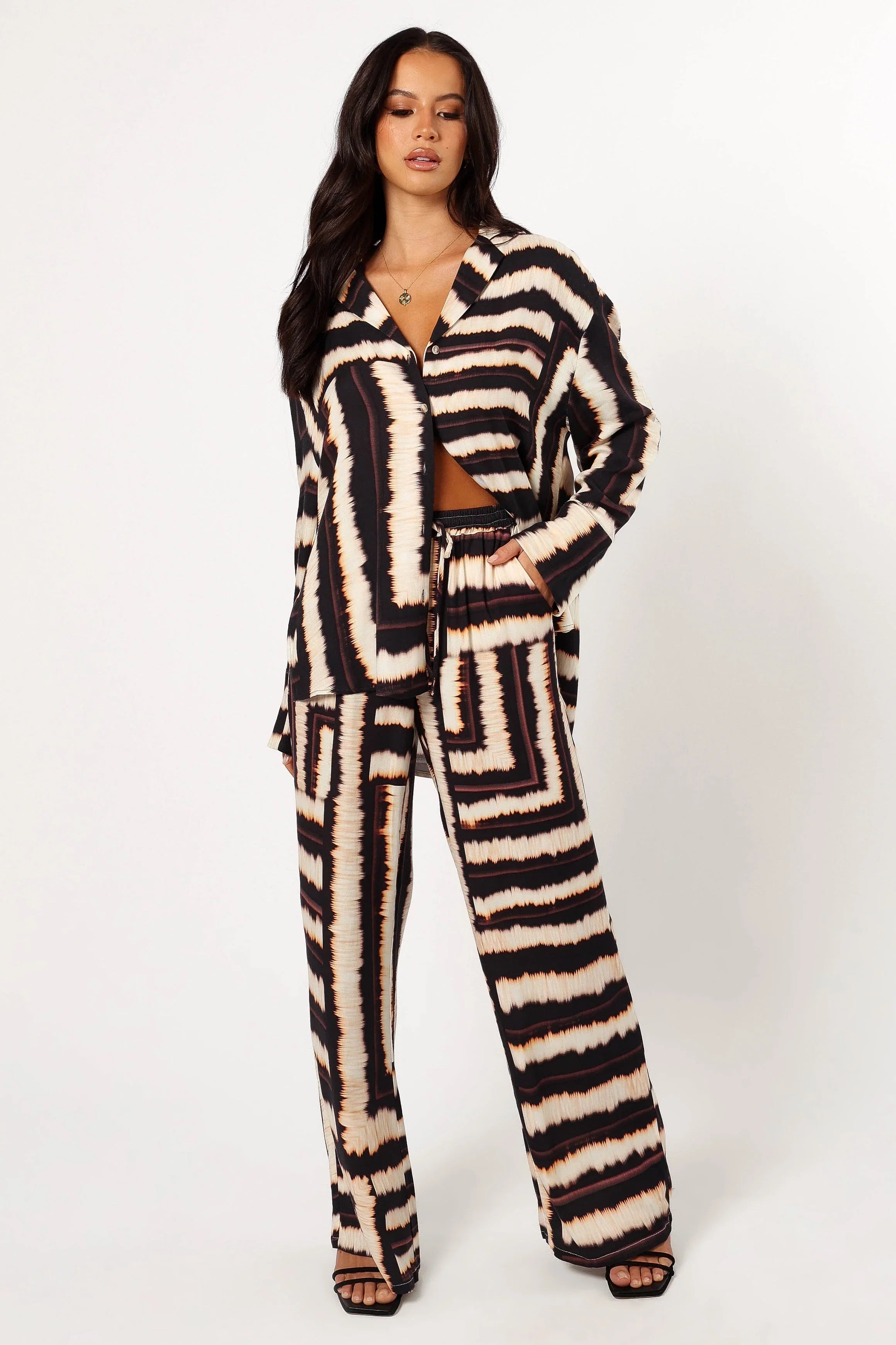 Sola Shirt Noria Print