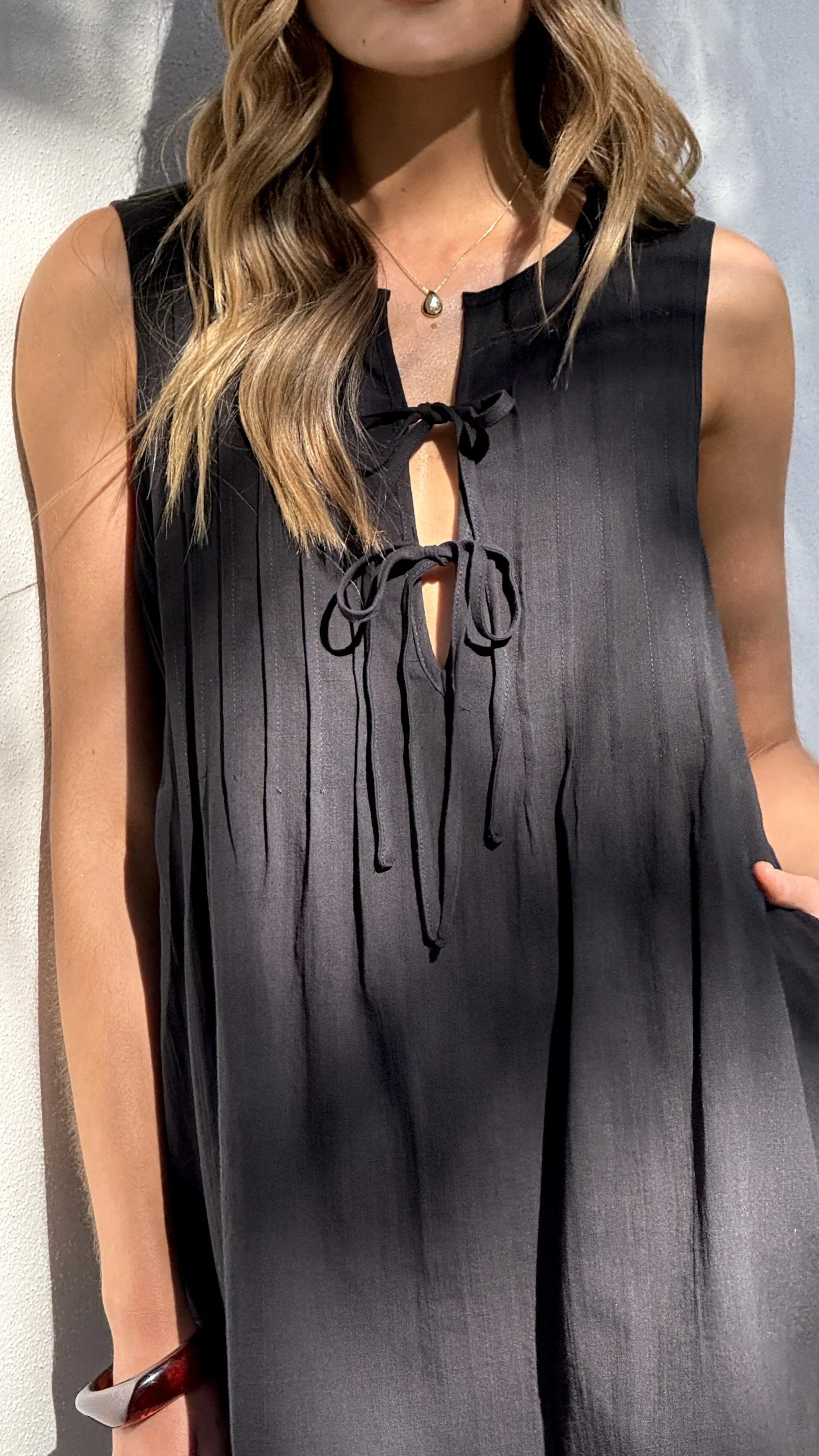 Sahara Mini Dress Black
