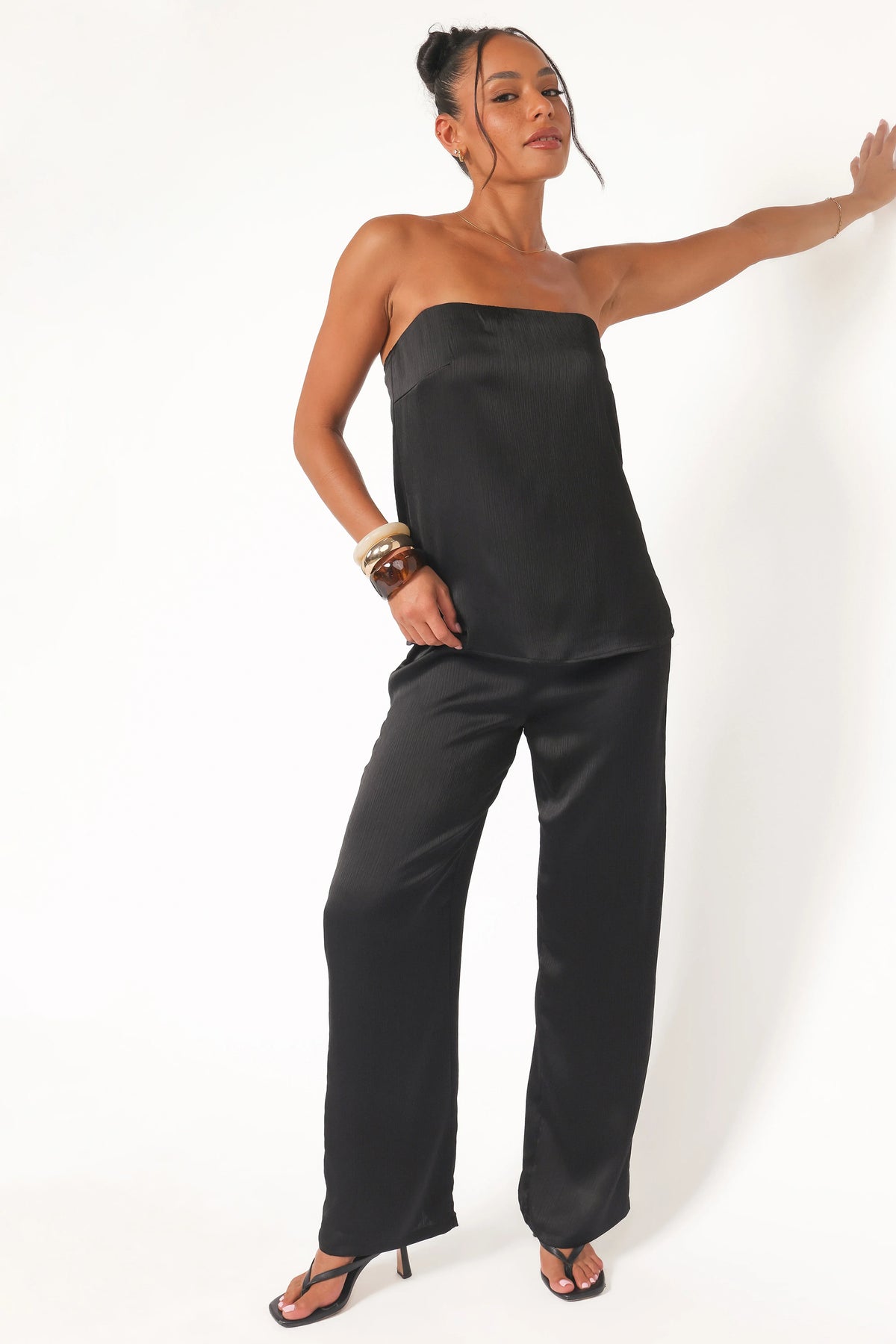 Selena Pant Set Black