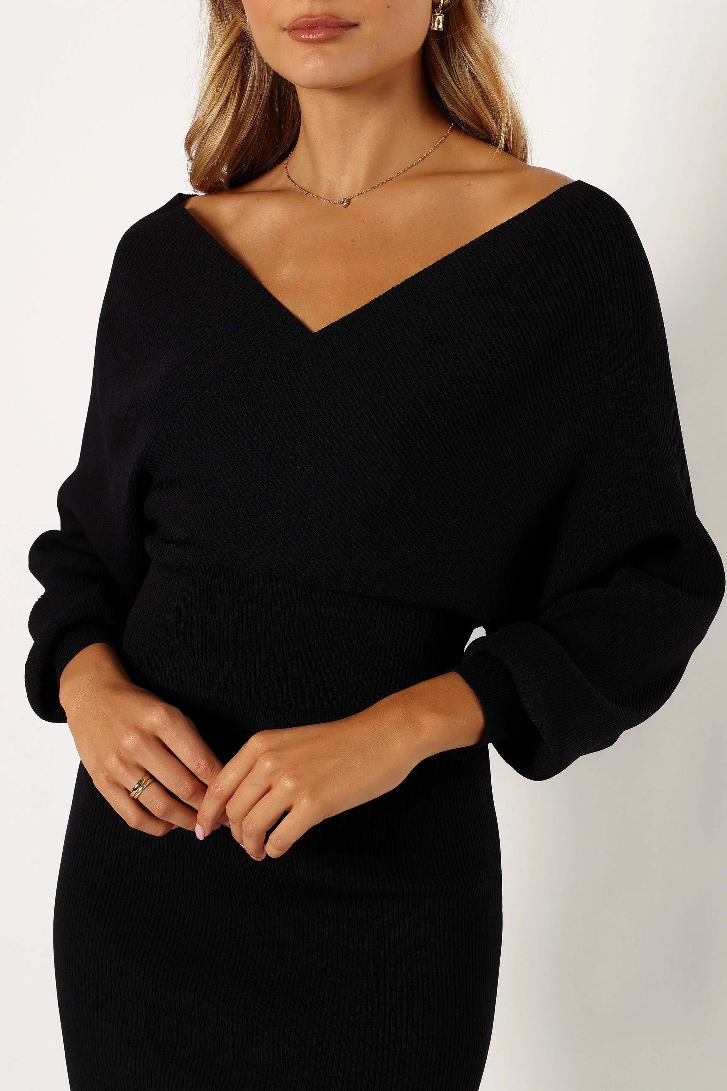 Sharnie Knitted Set Black
