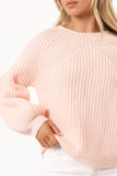 London Knit Sweater Pink
