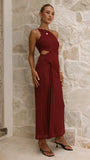 Kourt Maxi Dress Cherry