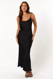 Jamie Maxi Slip Dress Black