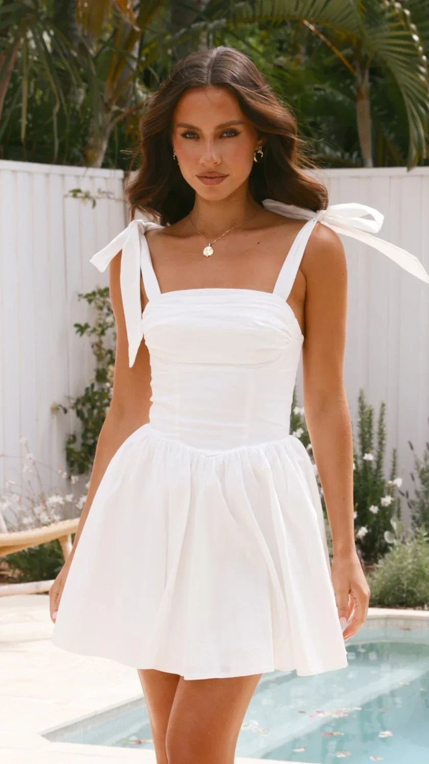 Haisley Mini Dress White