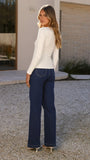 Addison Long Sleeve Top White