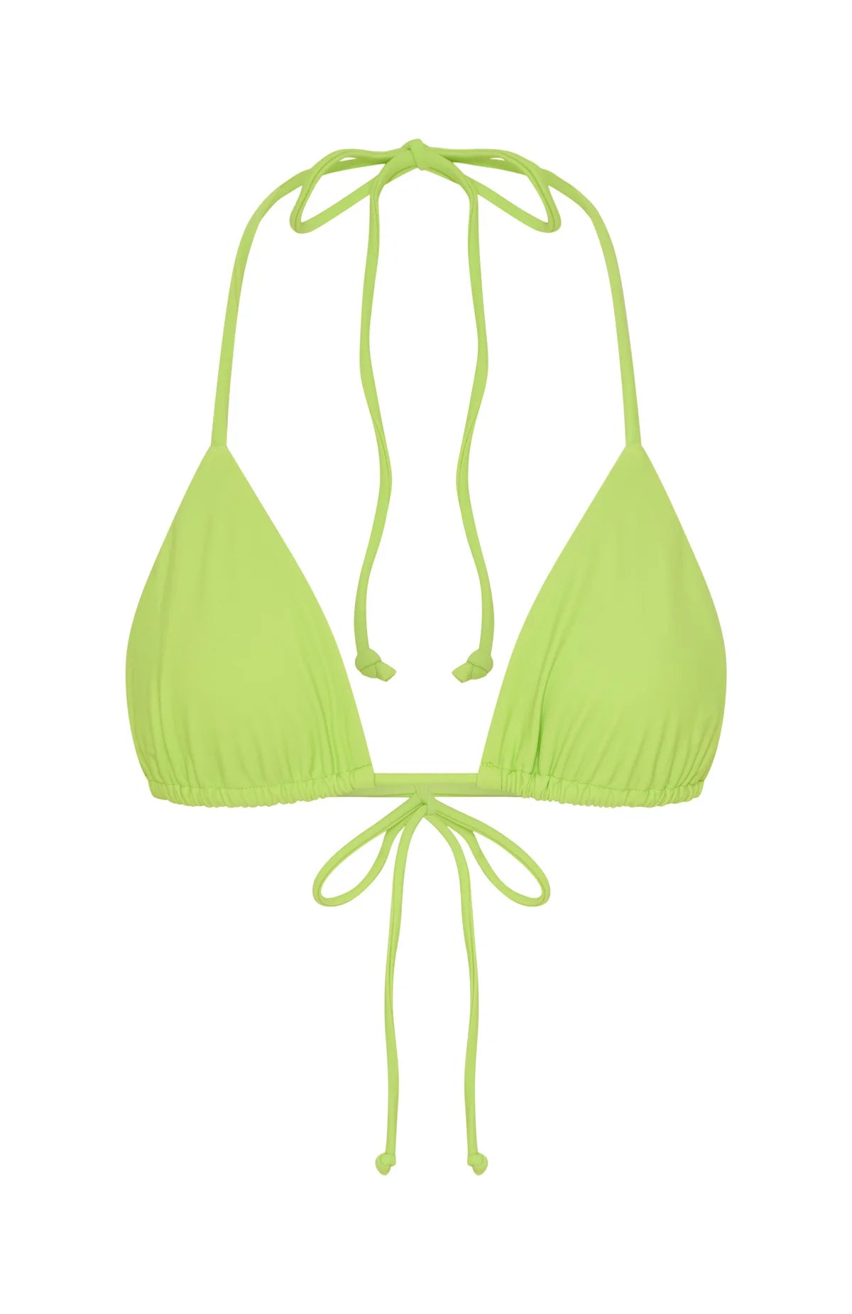 Golden Hour Bikini Top Lime
