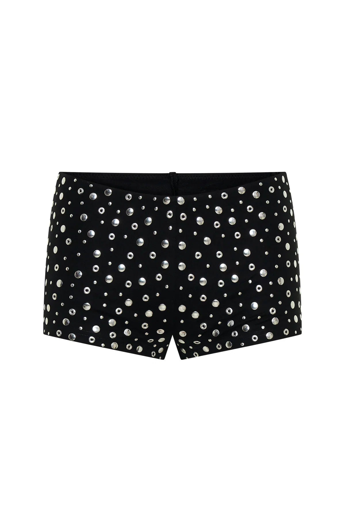 Festival Feels Embellished Shorts Black