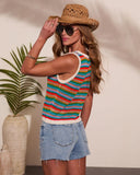 Heatwave Muse Knit Striped Tank Top