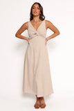 Archer Midi Dress Oatmeal