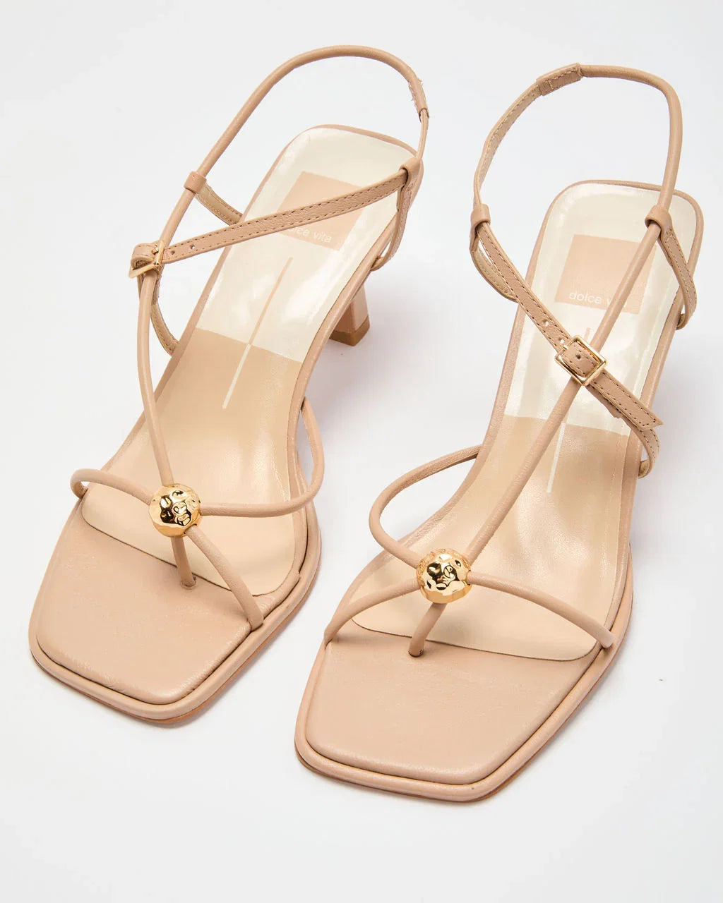 Mylee Strappy Vegan Leather Heels