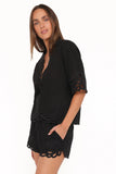 Brydie Short Set Black