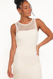 Adella Midi Dress Natural