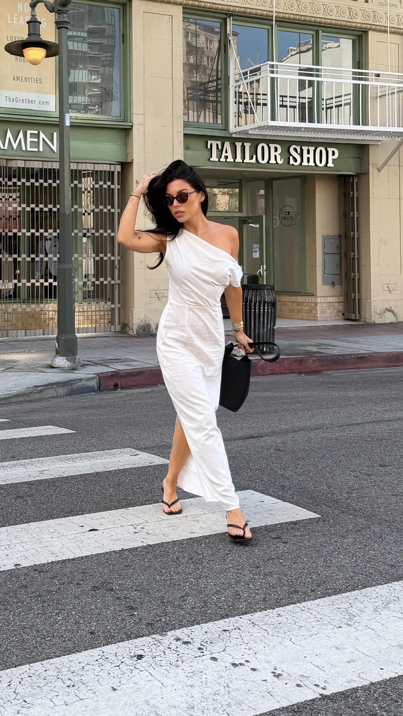 Luci Maxi Dress White