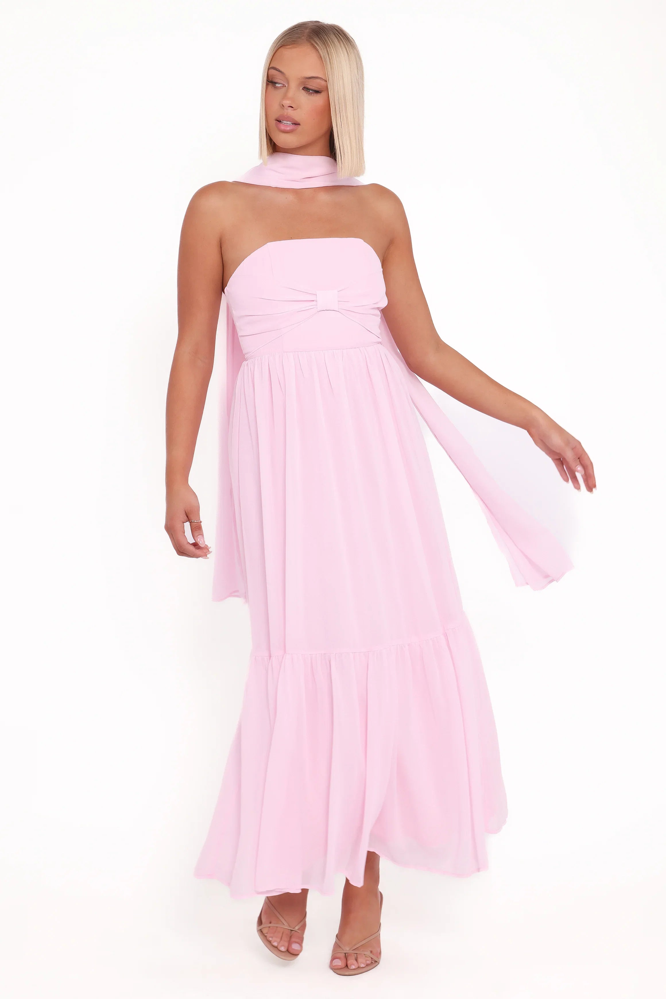 Celestria Maxi Dress Pink
