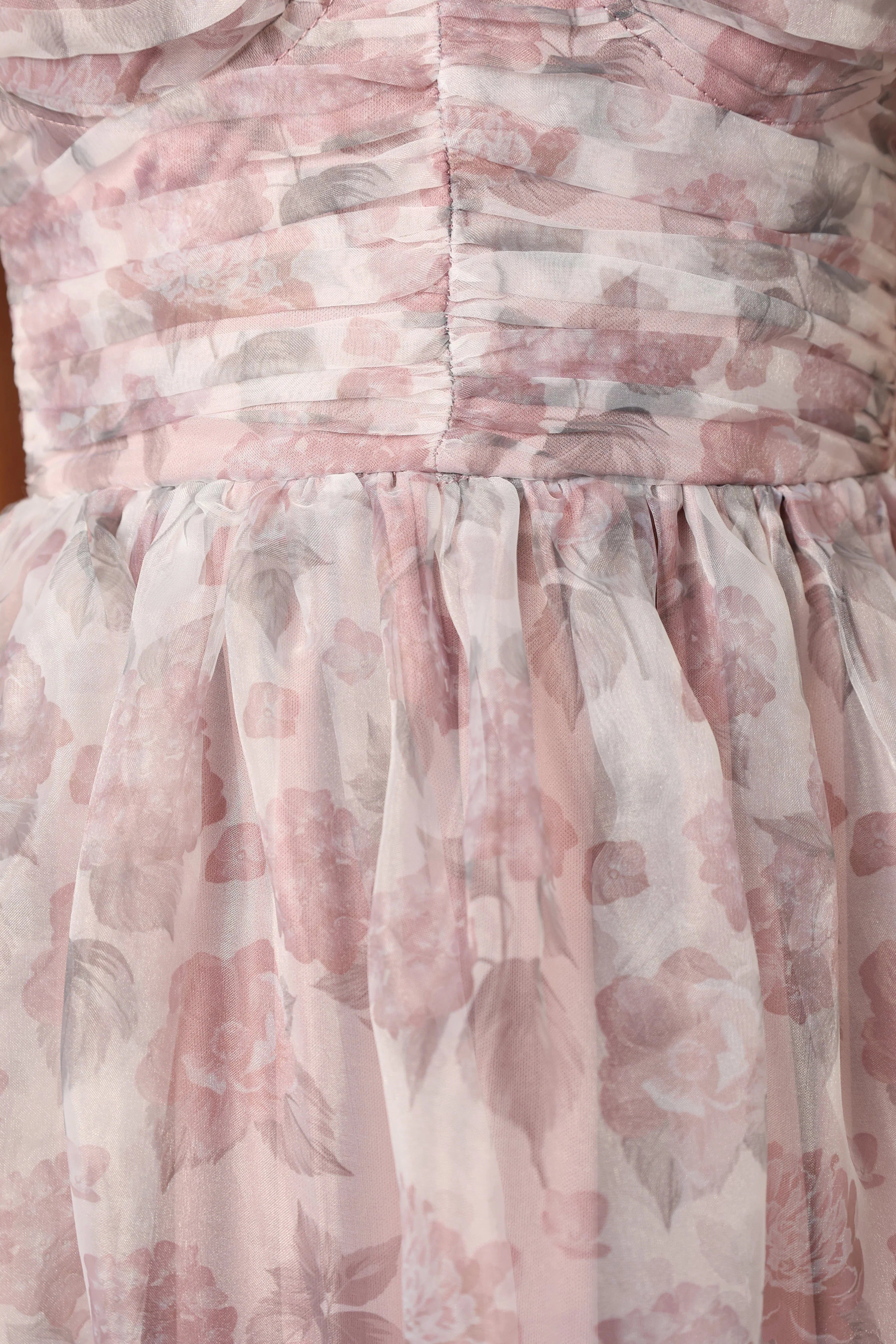 Floret Midi Dress Dark Purple