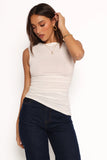 Romy Top White
