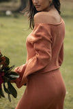 Rooney Knit Sweater Cinnamon