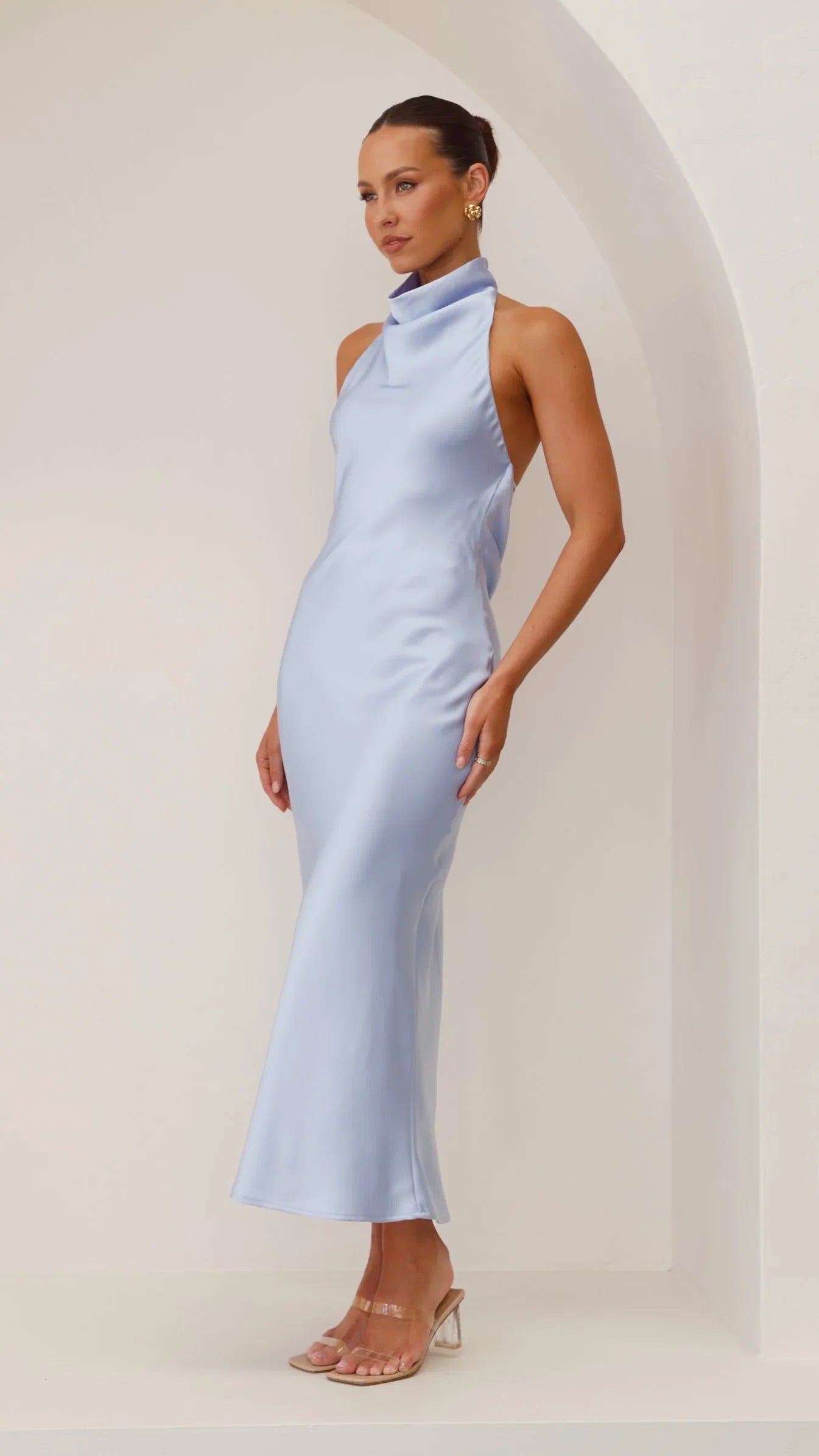 Rina Midi Dress Blue Bell