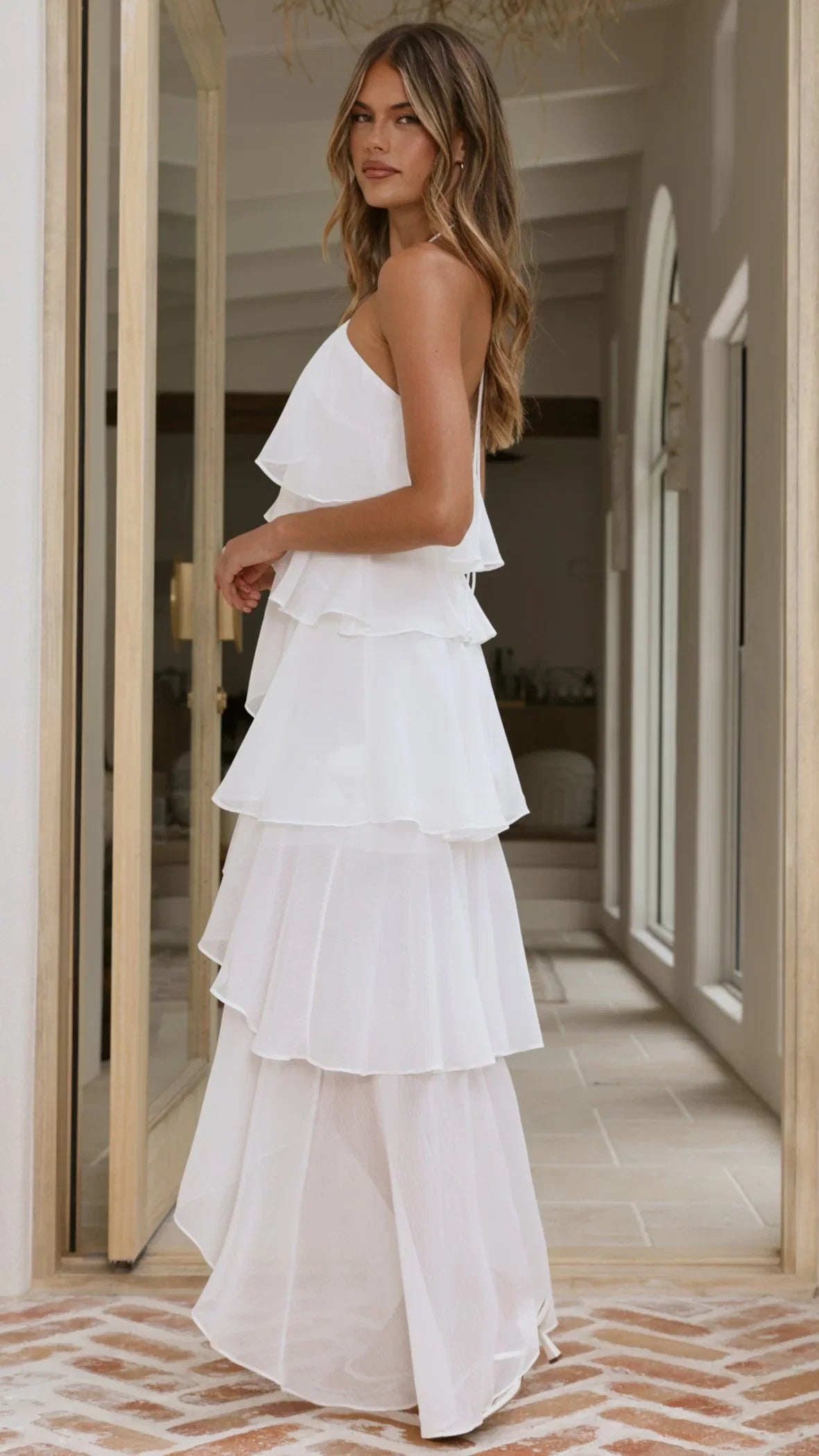 Soho Maxi Dress White