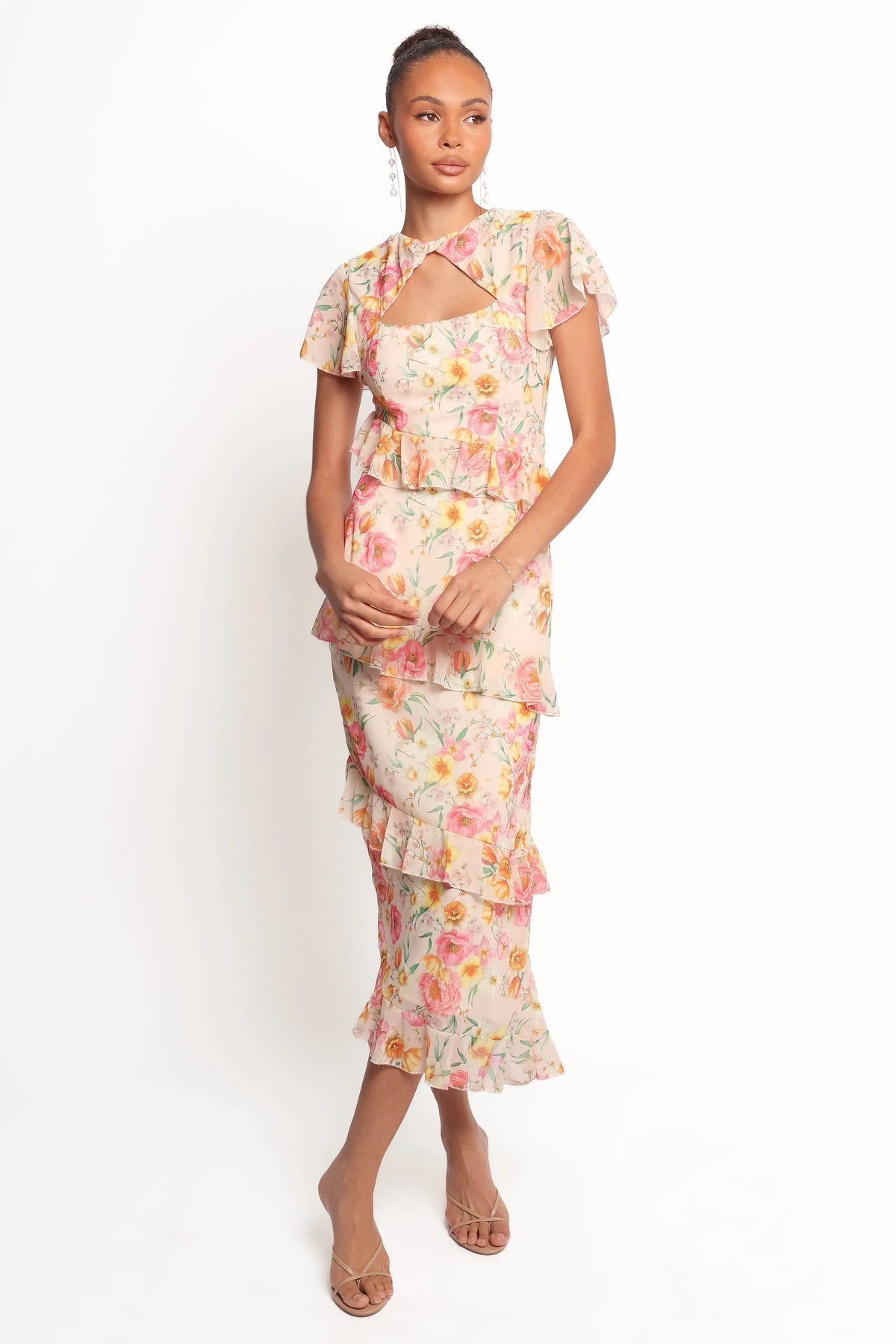 Leila Maxi Dress Peony