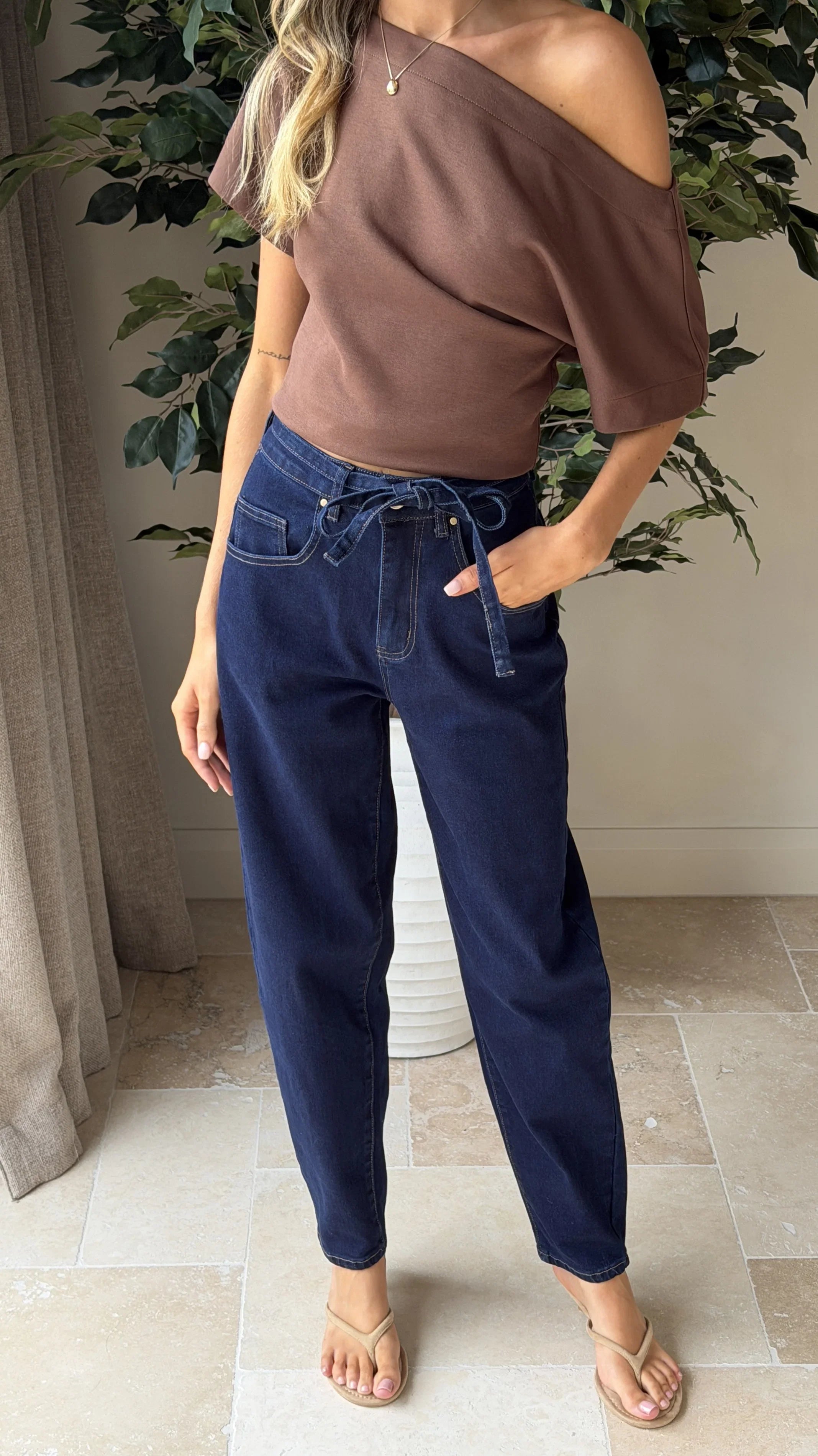 Clove Barrel Jeans Indigo