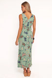 Acilia Midi Dress Sage Floral