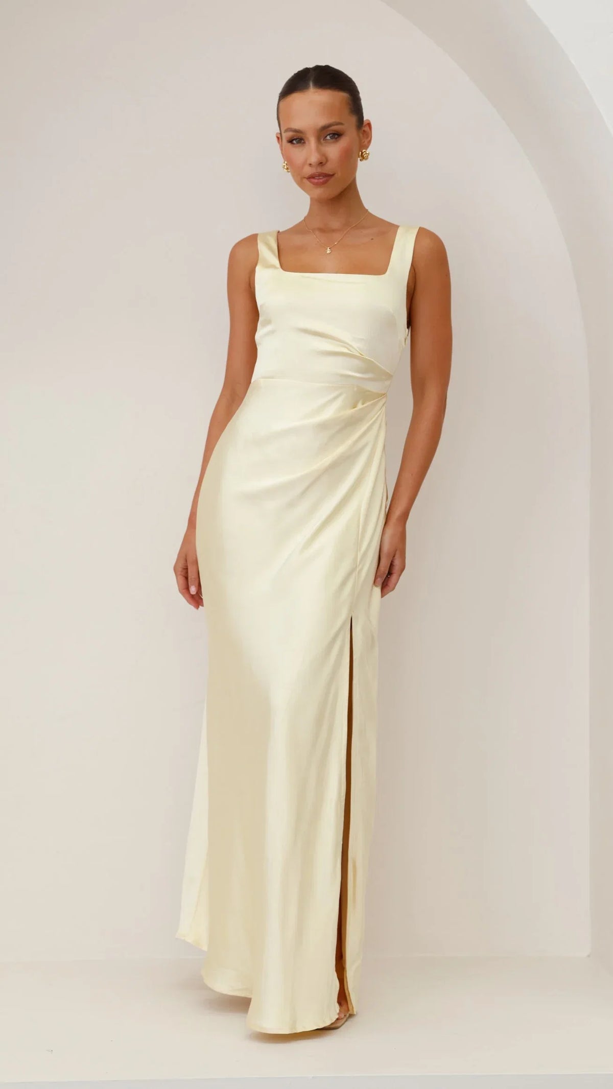 Alaria Maxi Dress Yellow