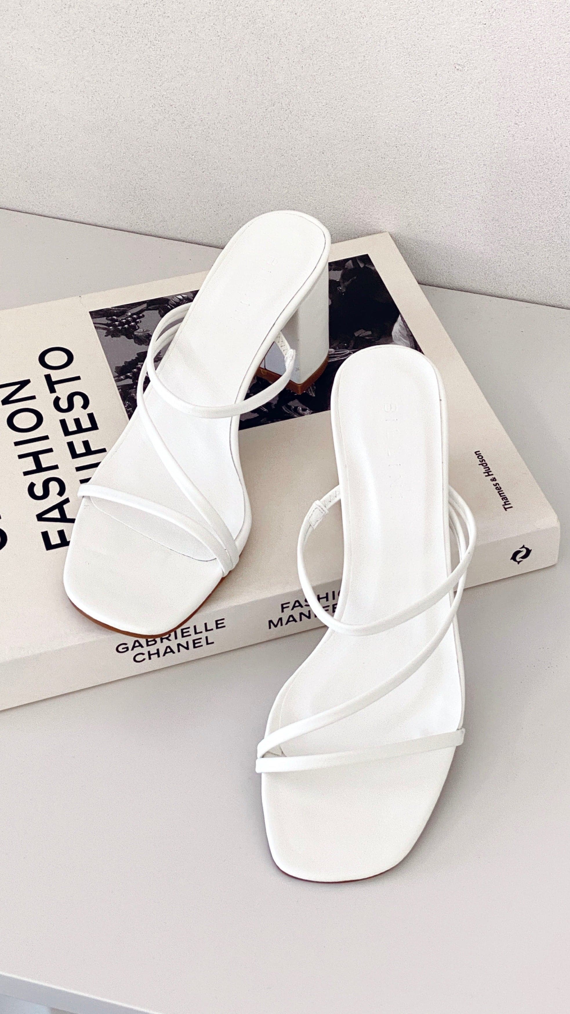 Yazmin Heel White