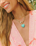 Love To Love You Heart Pendant Necklace