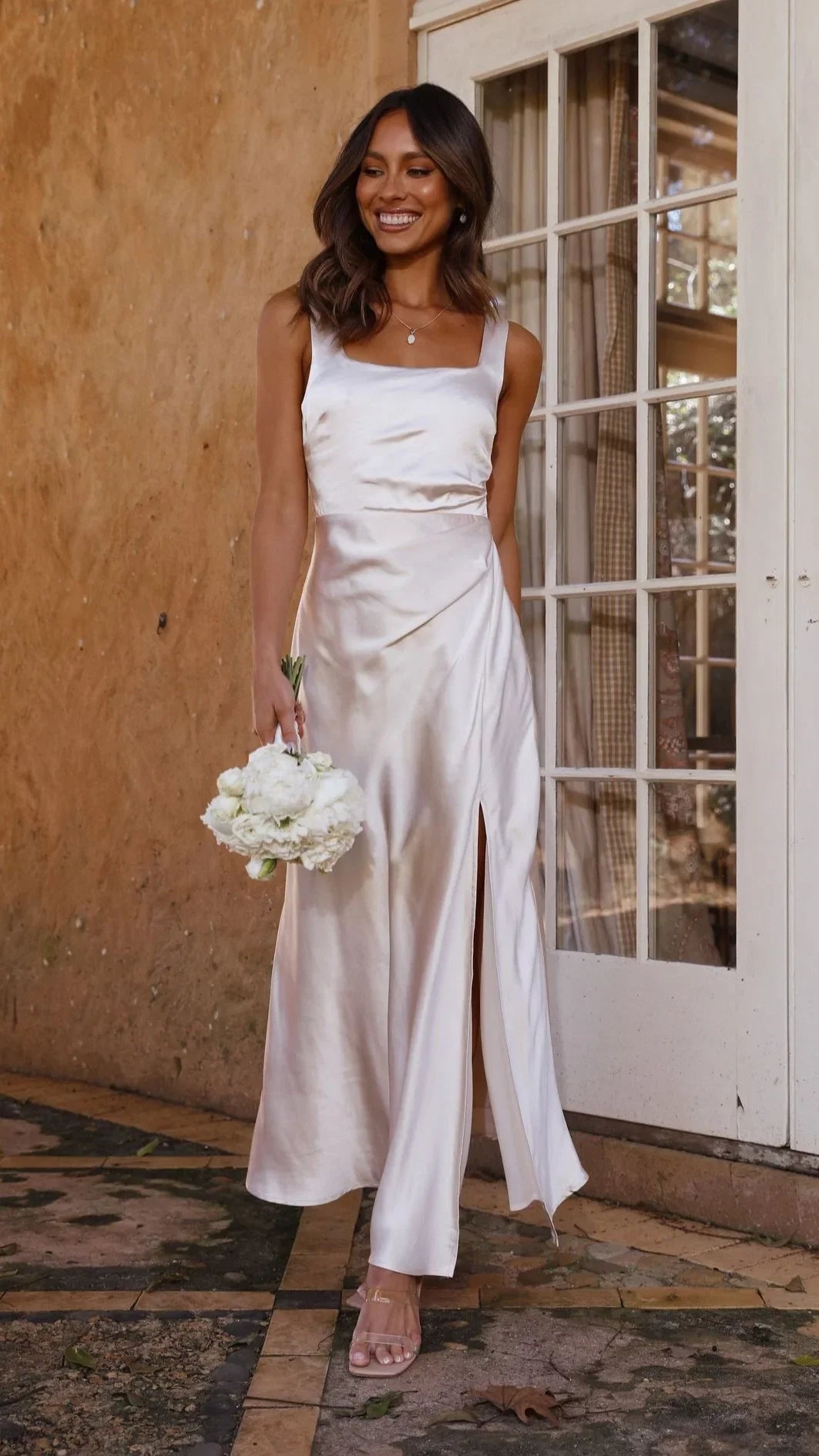 Alaria Maxi Dress Champagne