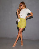 Brissa Short Sleeve Sweater Tee