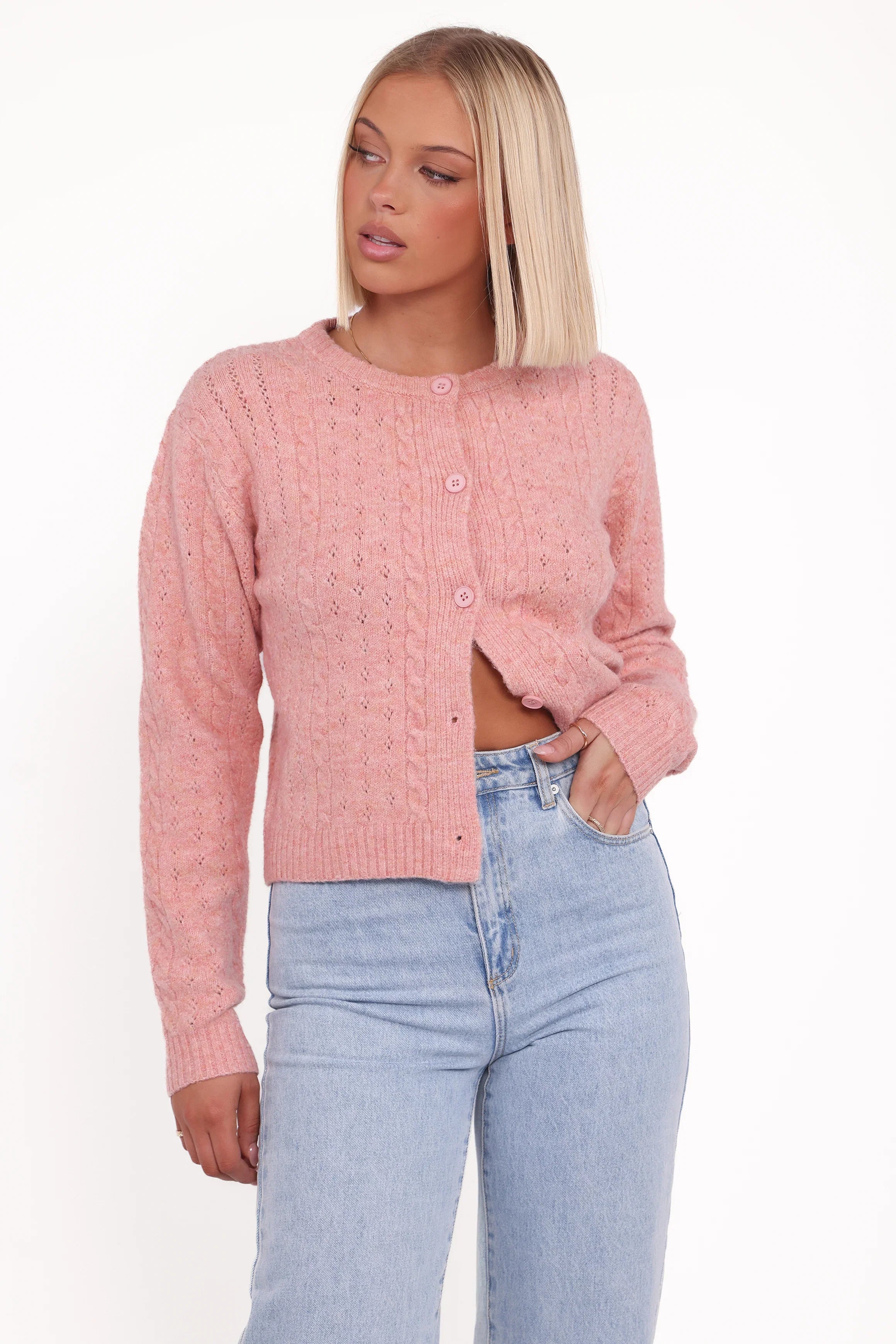 Bonnie Cardigan Pink