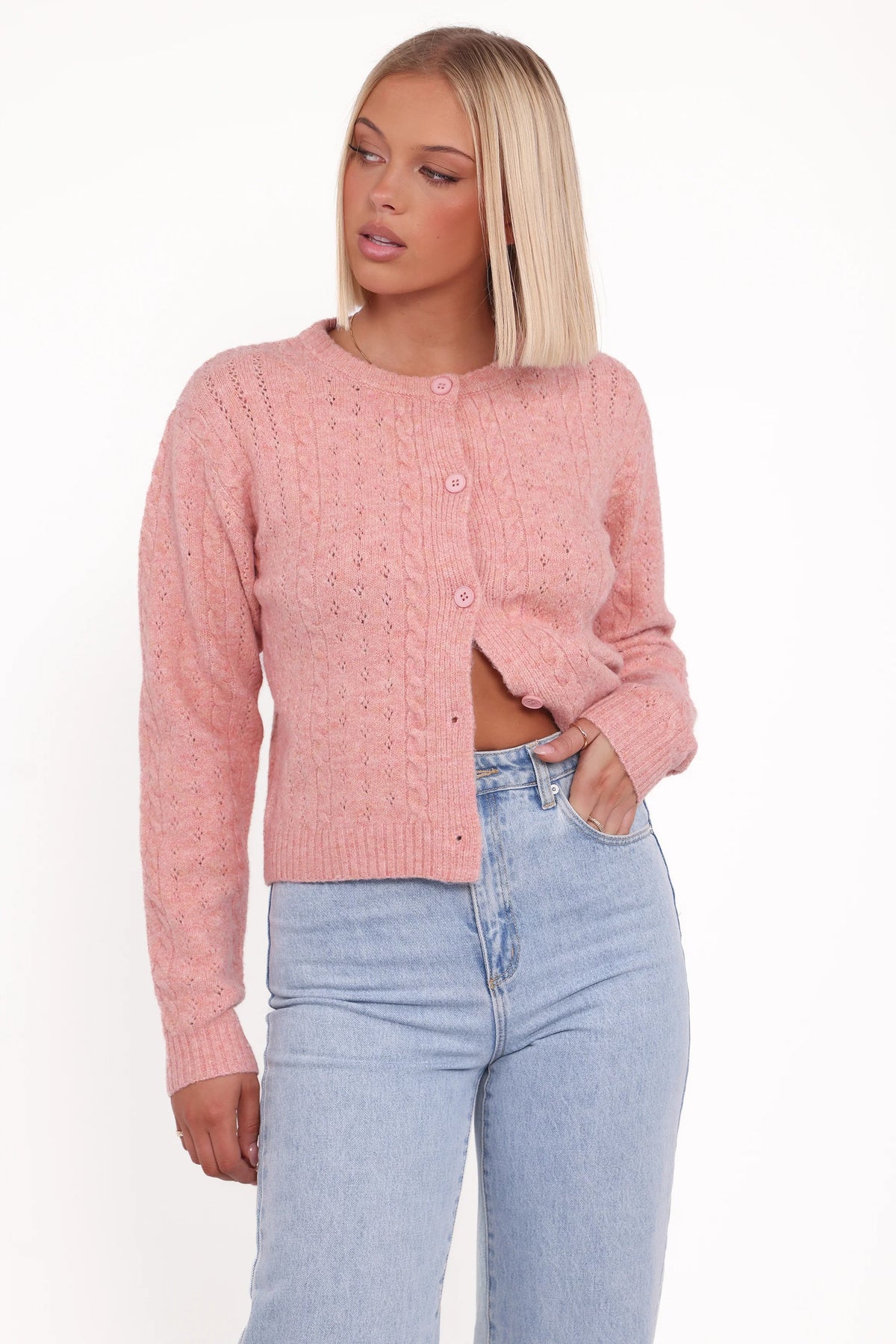 Bonnie Cardigan Pink