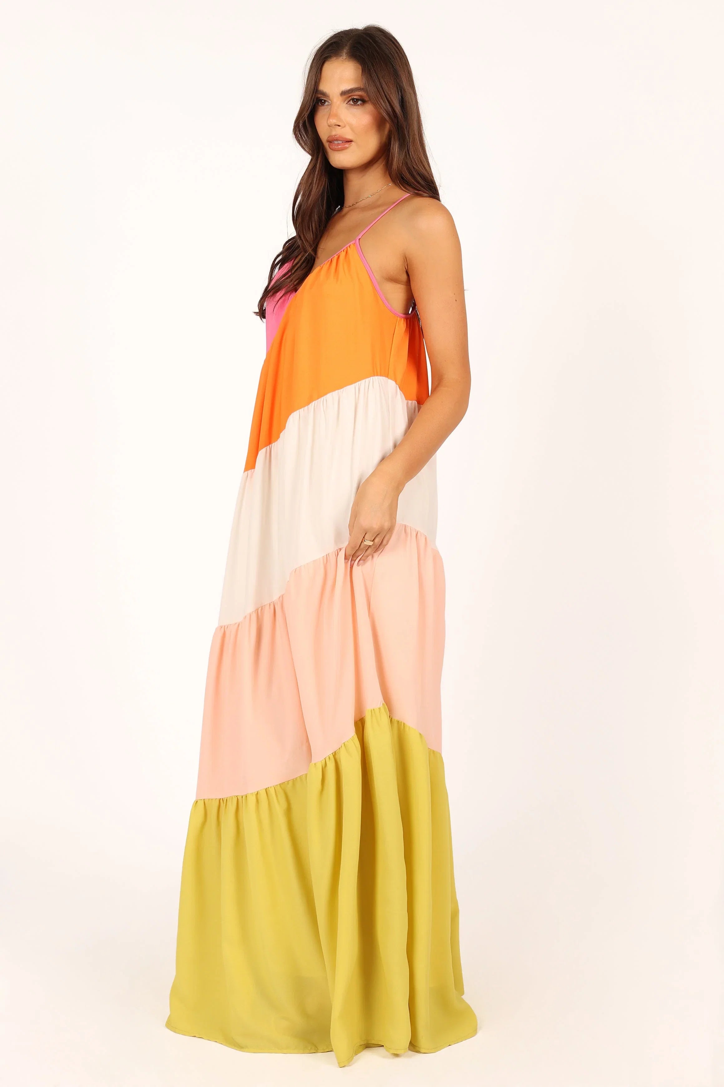 Tallulah Tiered Maxi Dress Multi