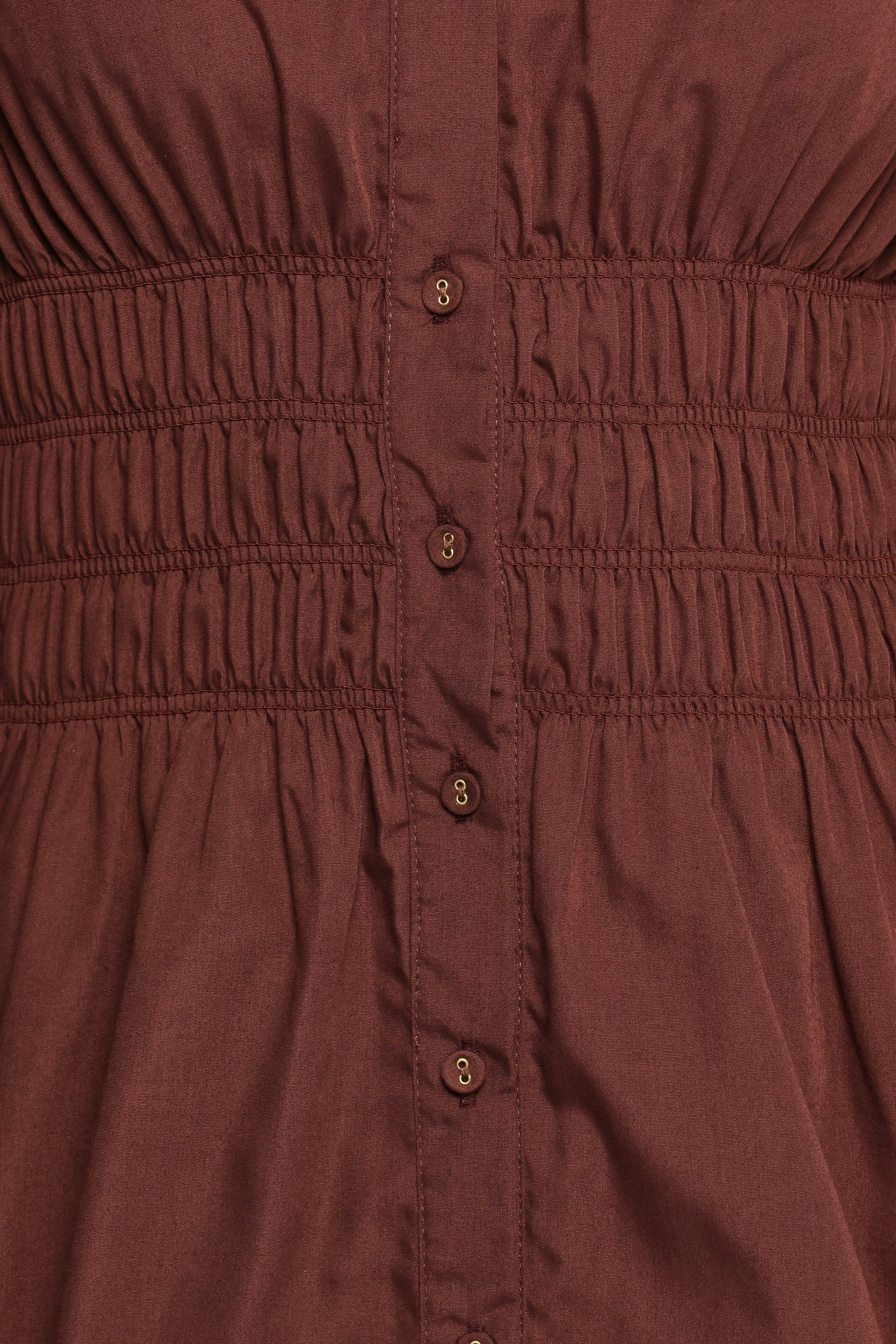 Wallace Mini Dress Chocolate