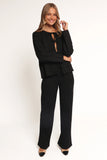 Odell Knit Set Black