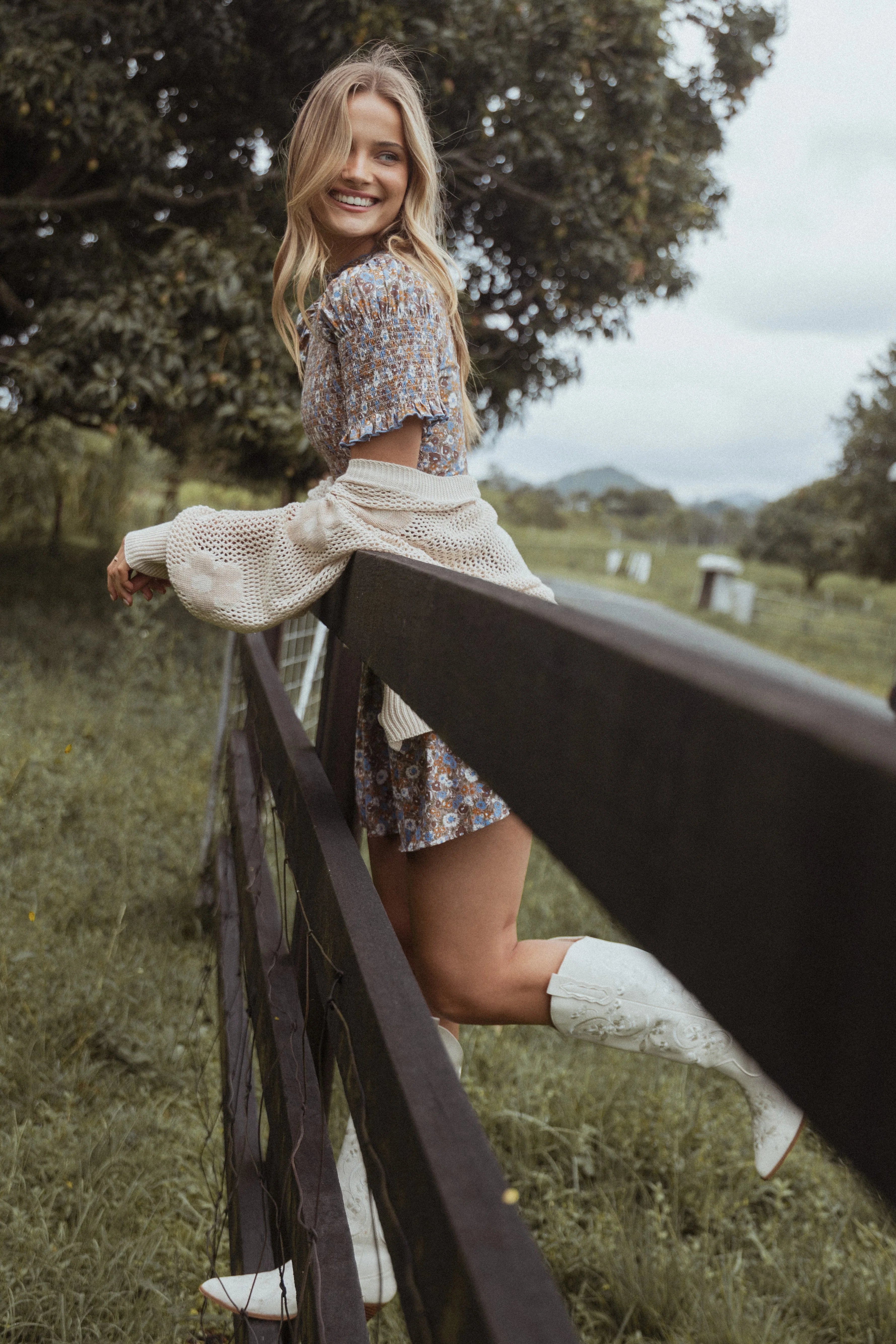 Celine Mini Dress Floral
