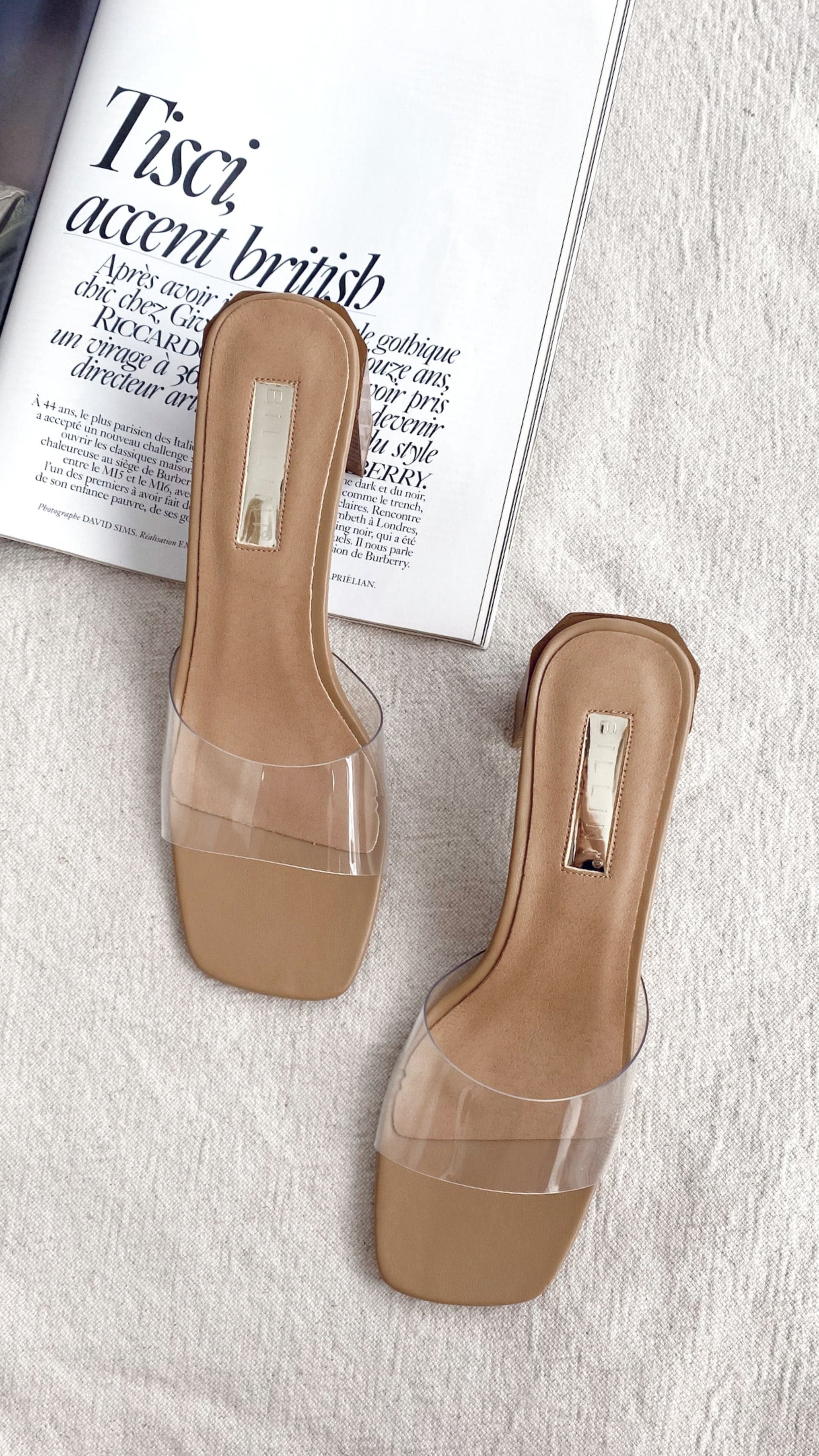 Lucy Heel Clay Clear