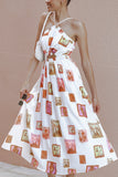 Madi Maxi Dress White Multi