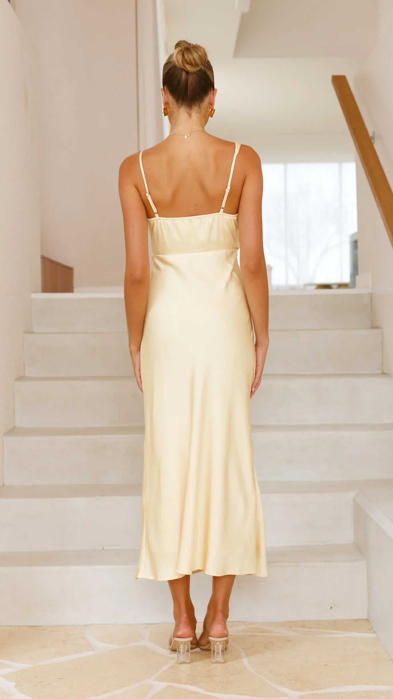 Audrey Maxi Dress Lemon