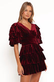 Agnes Mini Dress Wine