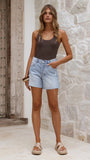 Rollas Lou Short Sunshine Blue