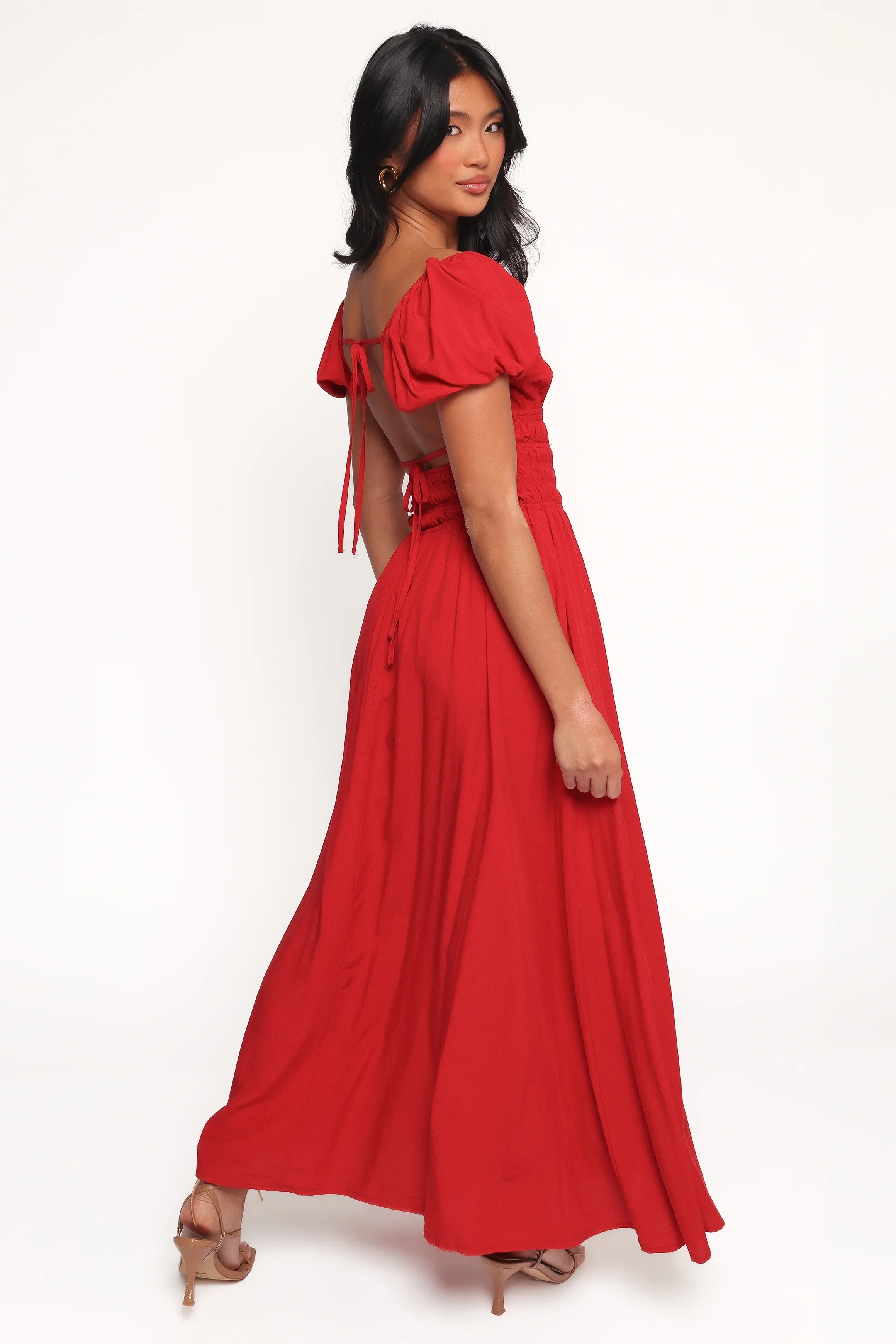 Theodora Maxi Dress Red