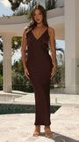 Ziah Maxi Dress Chocolate