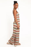 Sommer Midi Dress Multi Stripe