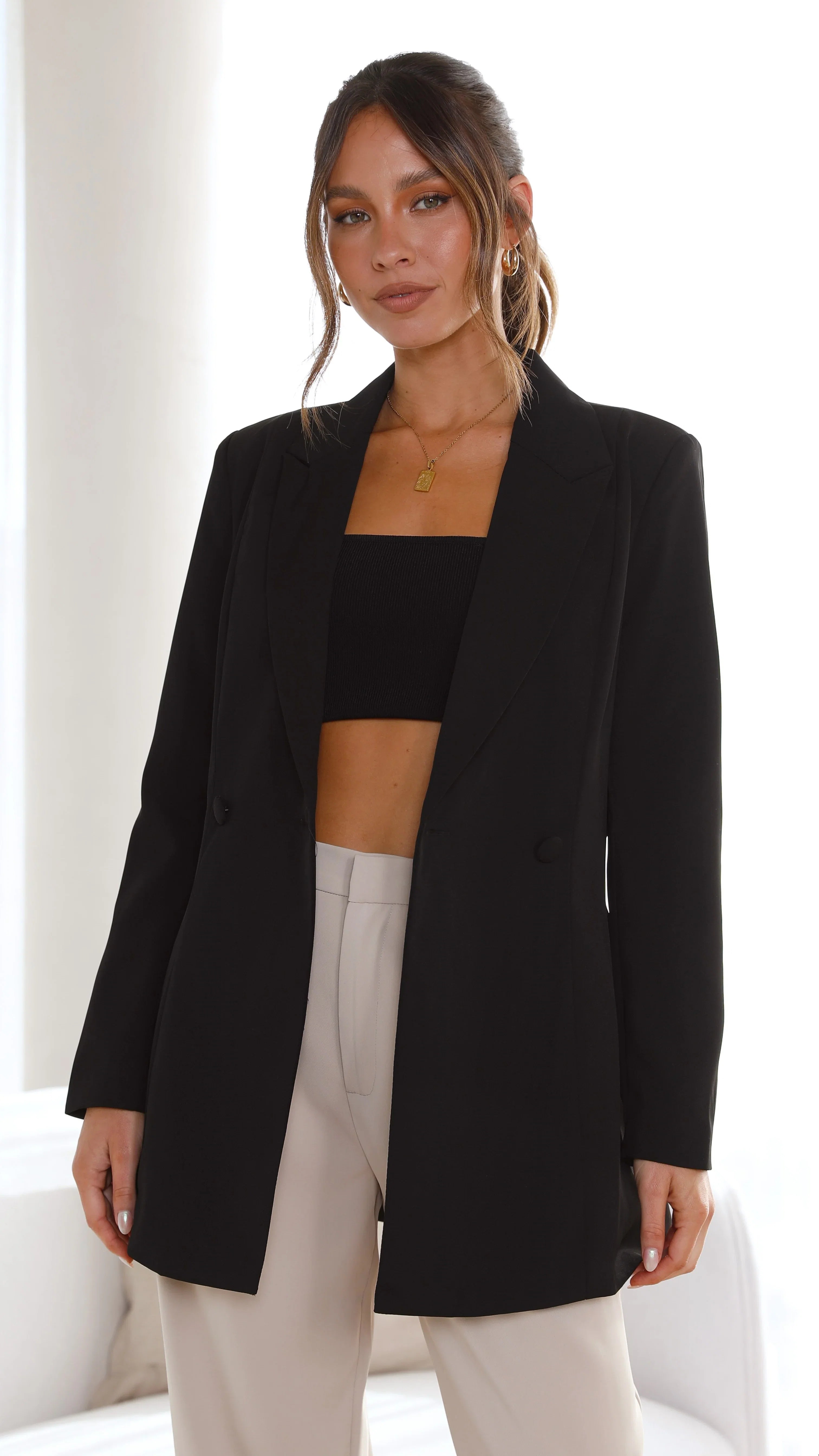 Hada Blazer Black