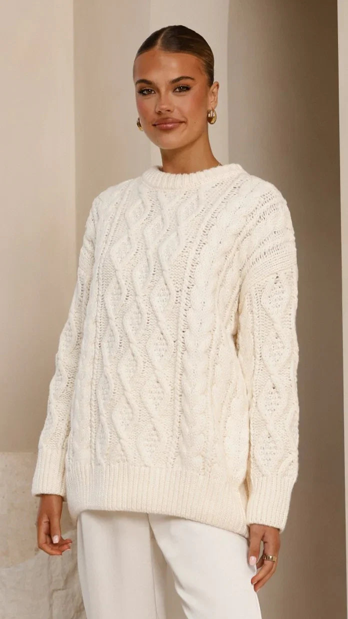 Valentina Knit Sweater Cream