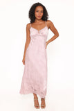 Melita Lace Maxi Dress Pink