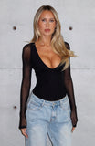 Past Your Prime Long Sleeve Top Black